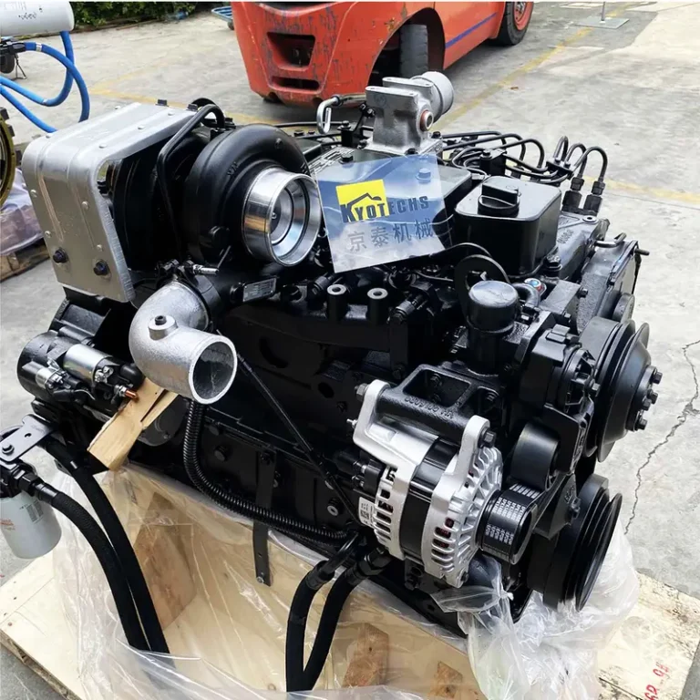 PC200-7 S6D102 engine