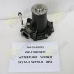 16100-E0835 VH16100E0835 SK200-8 SK210-8 SK250-8 J05E Water Pump