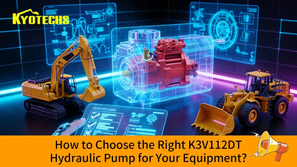 How to Choose the Right K3V112DT Hydraulic Pump for Your Equipment