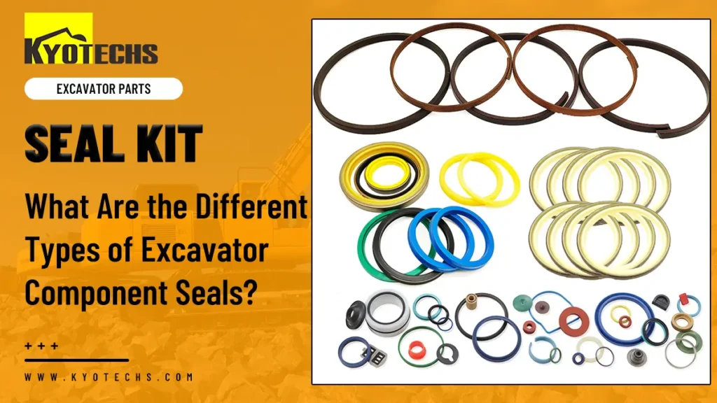 What Are the Different Types of Excavator Component Seals