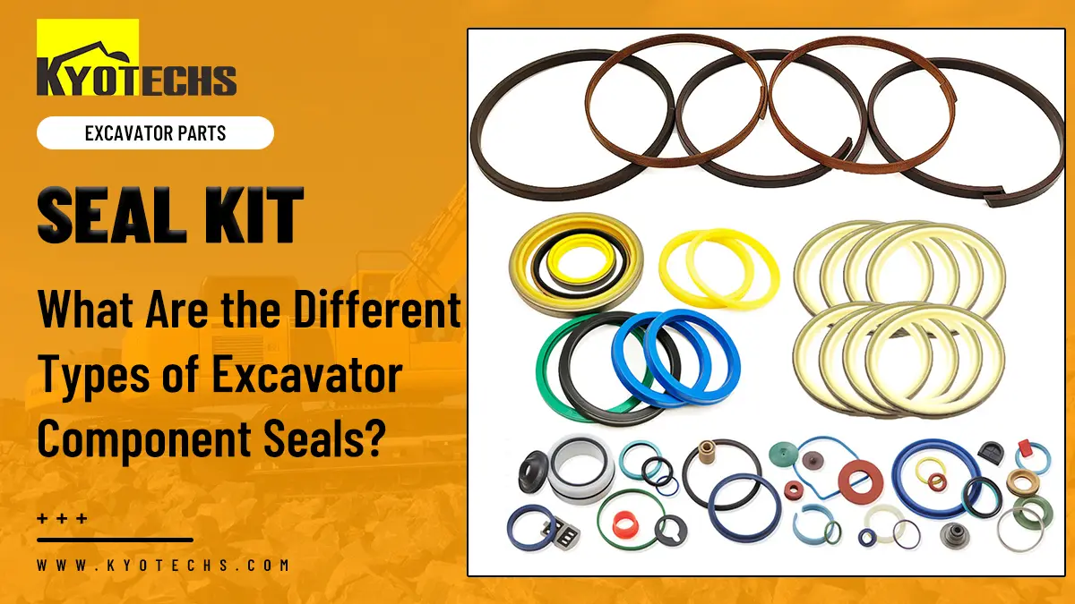 What Are the Different Types of Excavator Component Seals