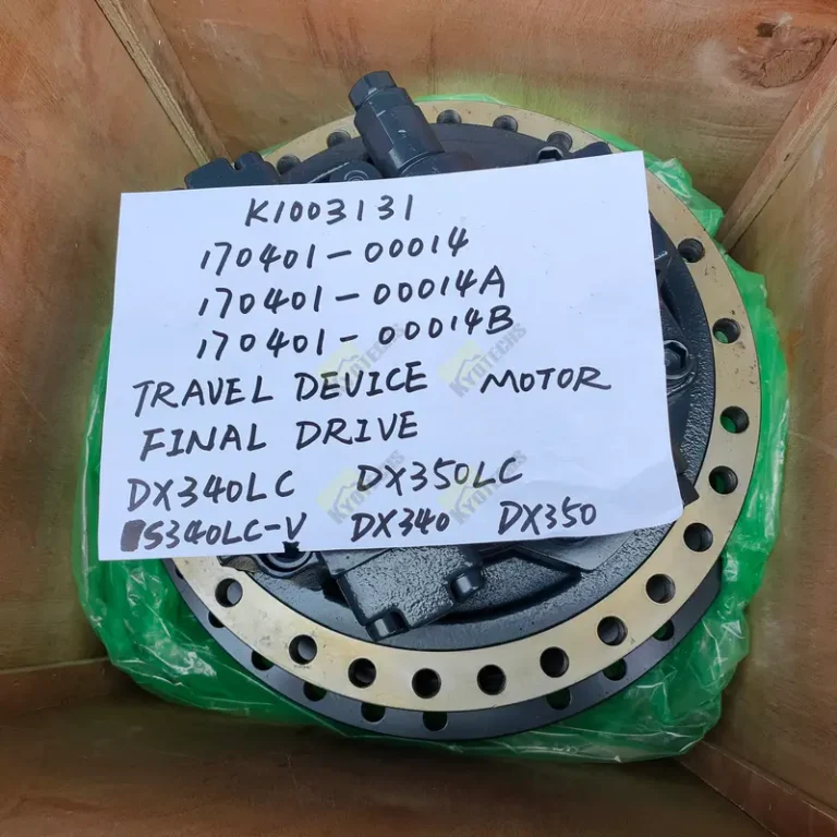 K1003131 170401-00014 170401-00014A 170401-00014B DX340LC DX350LC S340LC-V DX340 DX350 TRAVEL MOTOR FINAL DRIVE