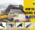 How to Clean Diesel Engine Injectors?