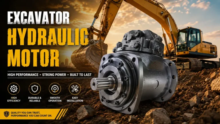 How to determine if an excavator’s hydraulic motor is damaged