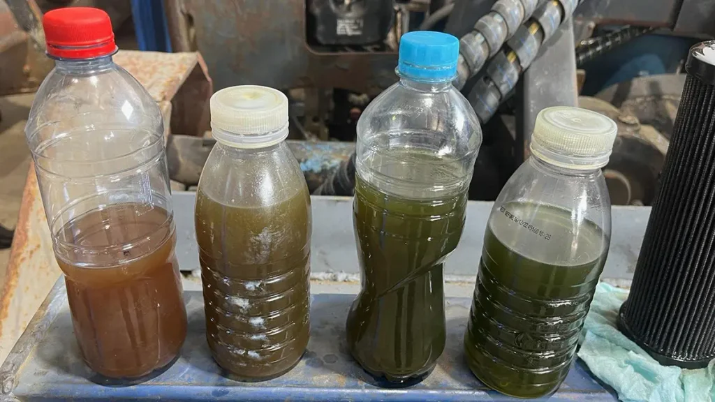Hydraulic Oil Contamination